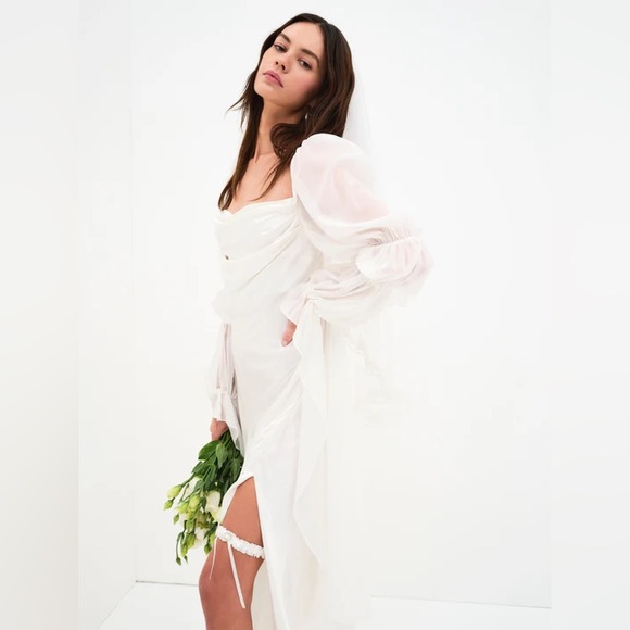 For Love & Lemons Willow Bridal Gown - Picture 3 of 11